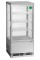 Mini-Kühlvitrine 78 L silber