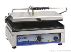 Kontaktgrill Grillfläche 36x27cm oben gerillt &...
