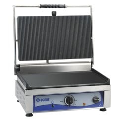 Kontaktgrill Grillfläche 45x27 cm oben gerillt &...