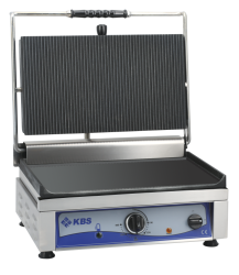 Kontaktgrill Grillfläche 45x27 cm oben gerillt &...