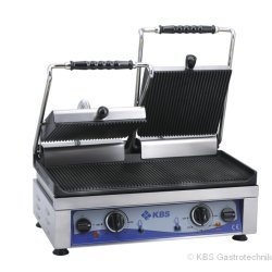 Kontaktgrill Grillfläche 52x24cm oben & unten...