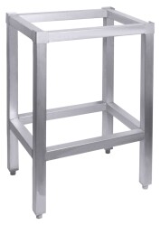 Edelstahlfuß für Holzhackblock - 30 x 30 x 65 cm