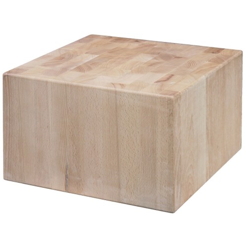 Hackblock aus Holz - 30 x 30 x 20 cm