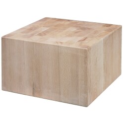 Hackblock aus Holz - 50 x 40 x 25 cm