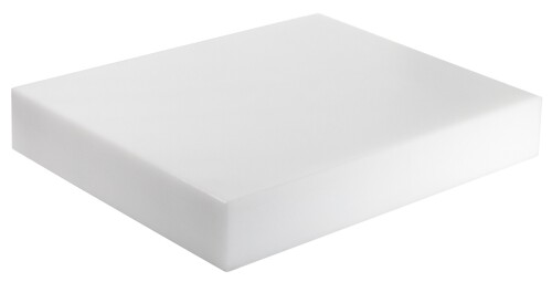 Hackblock aus HD-Polyethylen 40 x 40 x 8 cm