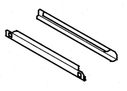 Auflagenschienenpaar