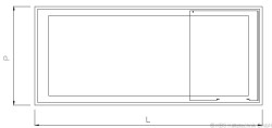 Warmhalteplatte Serie Elegance E-WHP GN 3/1 Einbauplatte