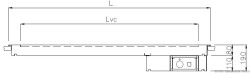 Warmhalteplatte Serie Elegance E-WHP GN 2/1 Einbauplatte