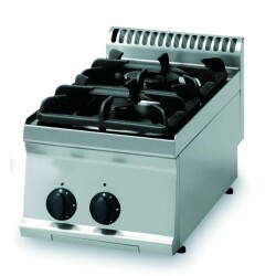 Gasherd mit 2 Brennern 10,5 kW - Tischgerät
