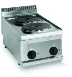 Elektro-Kochfläche mit 2 Platten 5,2 kW Tischgerät