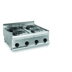 Elektroherd mit 4 Platten 10,4 kW Tischgerät