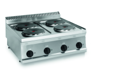 Elektroherd mit 4 Platten 10,4 kW Tischgerät