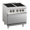 Gasherd 4 Brenner mit Elektrobackofen