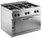 Gasherd 6 Brenner mit Jumbo Gas-Ofen
