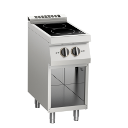 Elektro-Kochfläche Ceran 5 kW offener Unterbau