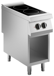 Elektro-Kochfläche Ceran, 8kW offener Unterbau