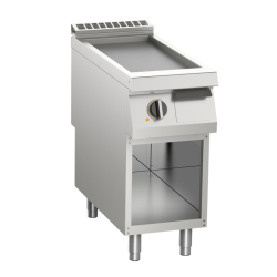 Elektro-Grillplatte glatt 10,5kW 1 Heizzone offener Unterbau