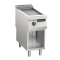 Elektro-Grillplatte glatt 10,5kW 1 Heizzone offener Unterbau