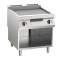 Elektro-Grillplatte glatt 15kW 2 Heizzone offener Unterbau