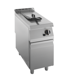 Gas-Fritteuse 1 Becken 23 L Standgerät 21kW