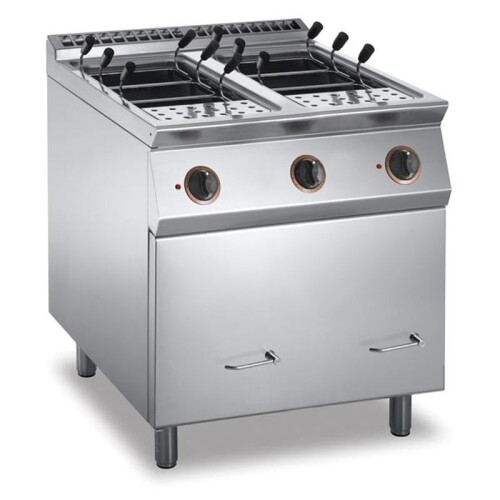 Elektro-Multikocher 2 Becken  17kW á 42 Lt. GN 1/1