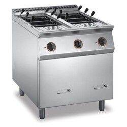Elektro-Multikocher 2 Becken  17kW á 42 Lt. GN 1/1