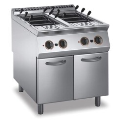 Gas-Multikocher 2 Becken 28kW á 42 Lt. GN 1/1