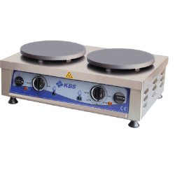 Crepe-Gerät elektro 2 Platten Ø 40 cm