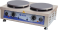 Crepe-Gerät elektro 2 Platten Ø 40 cm