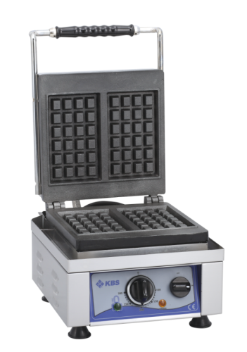 Waffeleisen feste Backplatte für 2x Waffeln 8x16x1,5cm