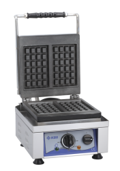 Waffeleisen feste Backplatte für 2x Waffeln 8x16x1,5cm