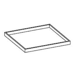 Backofenblech 530 x 470 x 120 mm