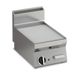 Elektro Grillplatte glatt verchromt 1 HZ Tischgerät