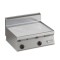 Elektro Grillplatte glatt verchromt Fläche 996x555mm 2 Heizzonen