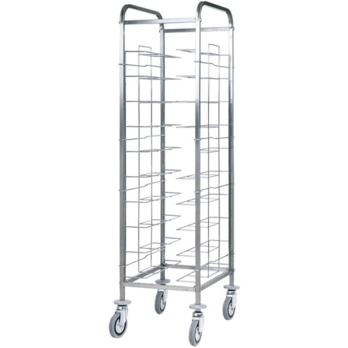 Abräumwagen 10 für Tabletts und GN Tabletts
