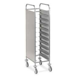 Abräumwagen für 10 Tabletts GN 1/1
