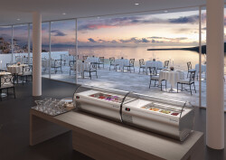 Aufsatzvitrine für Speiseeis ASV Eis 3