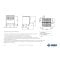 Gasherd 4 Brenner mit Gas-Ofen