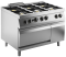Gasherd 6 Brenner mit Gas-Ofen