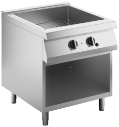 Elektro-Bainmarie GN 2/1 1 Becken offener Unterbau