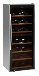 Weinkühlschrank mit 2 Zonen für 126 Flaschen mit Glastür