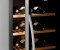 Weinkühlschrank mit 2 Zonen für 126 Flaschen mit Glastür