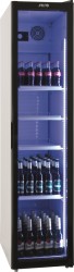 Flaschenkühlschrank mit Glastür SK301 weiß