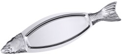 Edelstahl Fisch-Lachsplatte schwere Qualität