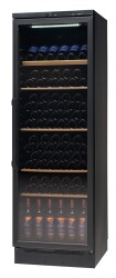 Weinlagerschrank schwarz VKG 571 LED