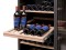 Weinlagerschrank schwarz VKG 571 LED