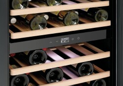 Weinkühlschrank 2 Zonen für 40 Flaschen mit Glastür