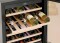 Weinkühlschrank 2 Zonen für 40 Flaschen mit Glastür