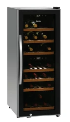 Weinkühlschrank 2 Zonen für 38 Flaschen mit...