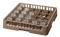 Gläserkorb 25 Fächer - Fachgröße 89 x 89 mm Höhe 83 mm